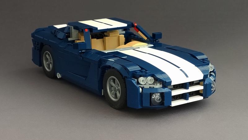 Dodge Viper SRII | 984pcs-Building Blocks set -Turbo Moc