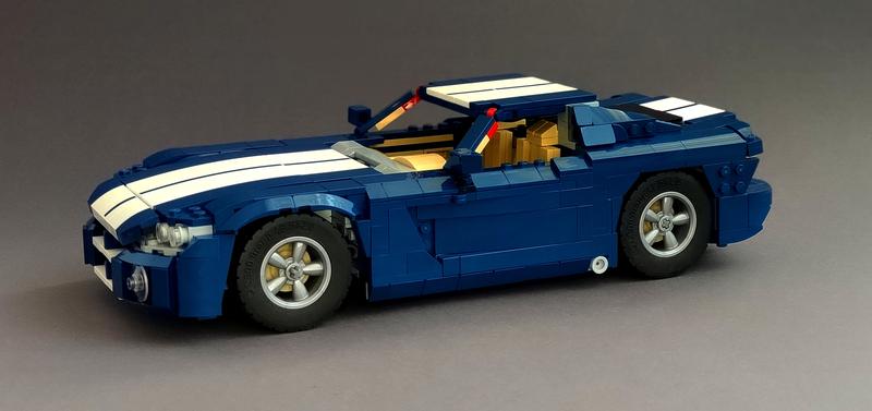 Dodge Viper SRII | 984pcs-Building Blocks set -Turbo Moc