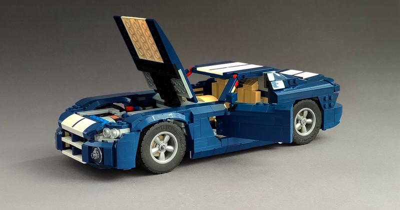 Dodge Viper SRII | 984pcs-Building Blocks set -Turbo Moc