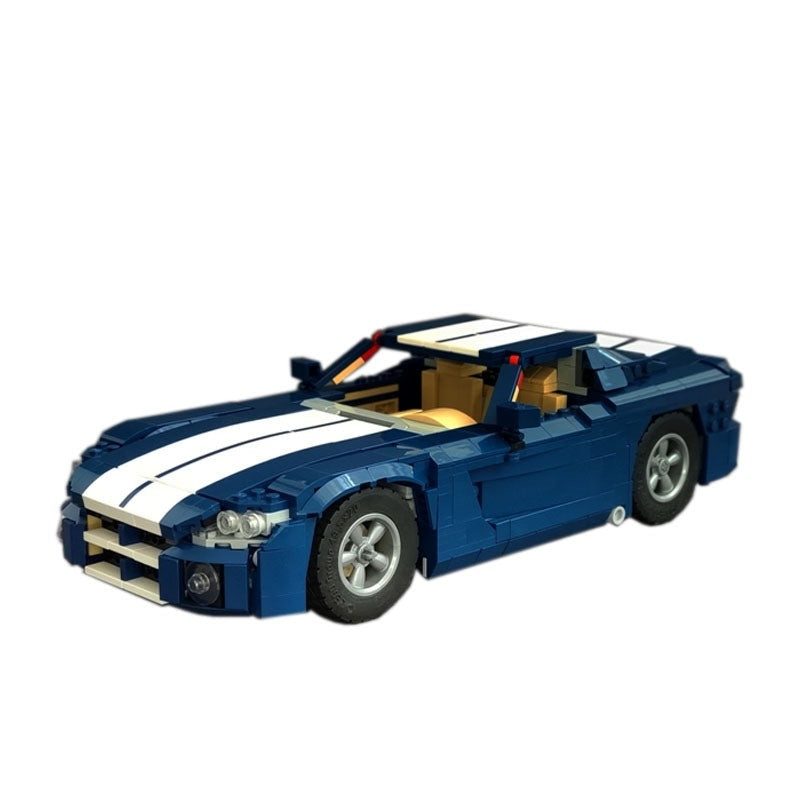 Muscle Car Model Kits - Authentic Lego-Compatible Building Blocks for Car  Enthusiasts