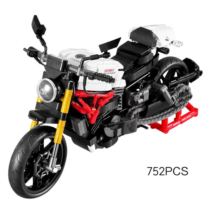 Ducati Monster 821 752pcs-Building Blocks set -Turbo Moc