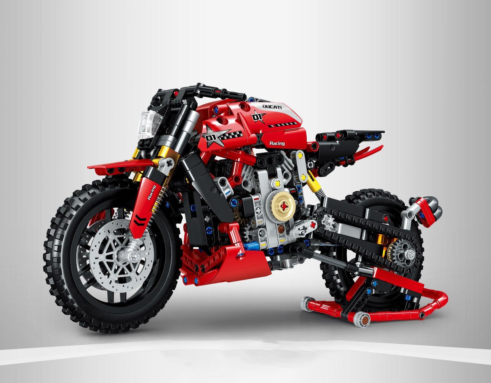 Ducati Monster Custom 620pcs-Building Blocks set -Turbo Moc