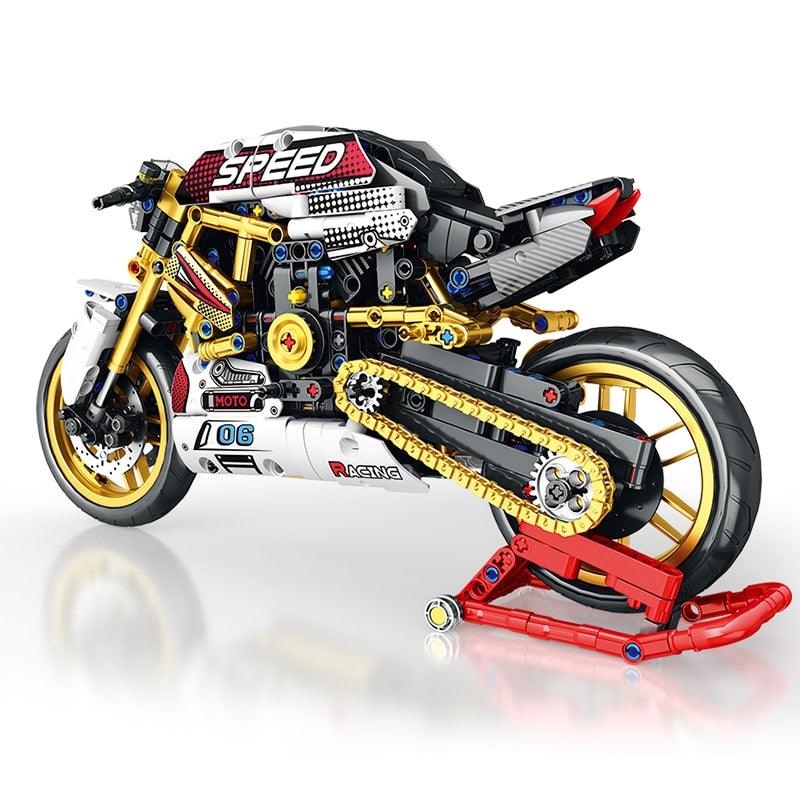 Ducati Street Fighter V4S 890pcs-Building Blocks set -Turbo Moc