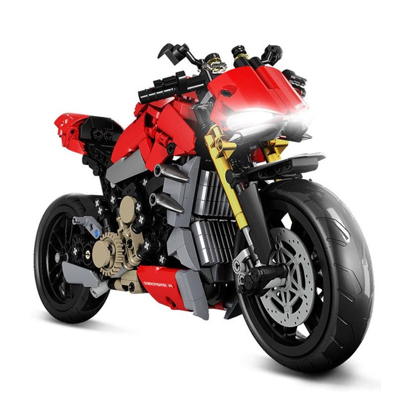 Ducati Streetfighter 827pcs-Building Blocks set -Turbo Moc