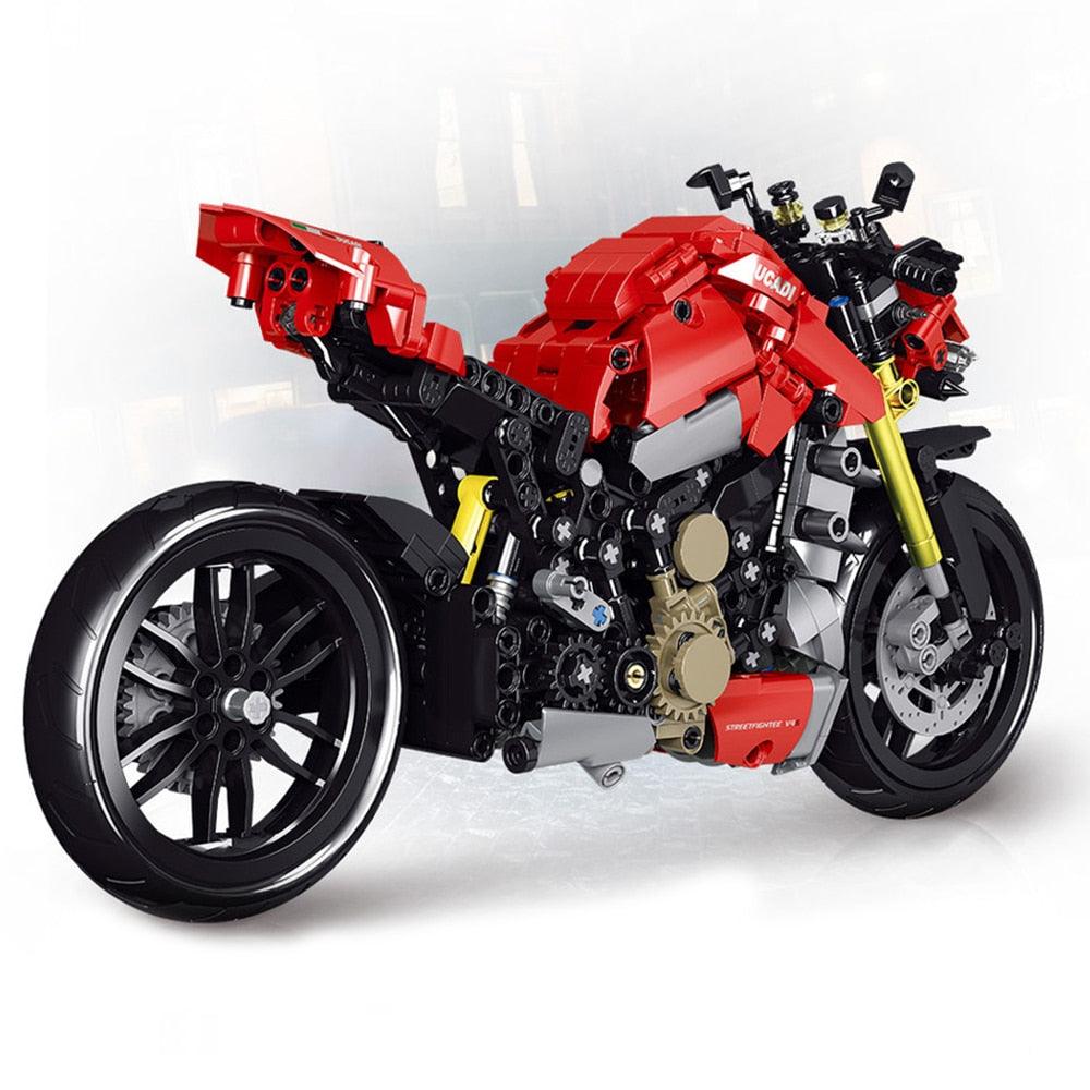 Ducati Streetfighter 827pcs-Building Blocks set -Turbo Moc