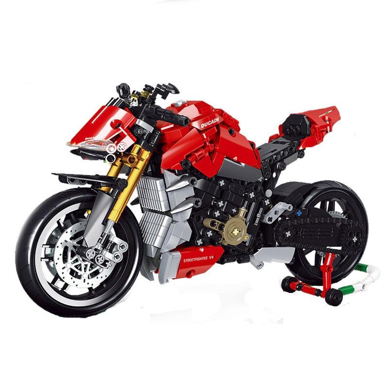 Ducati Streetfighter 827pcs-Building Blocks set -Turbo Moc