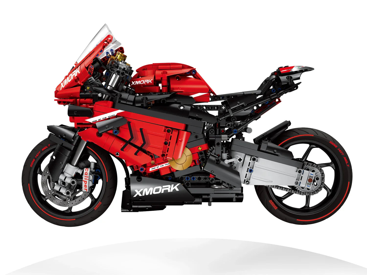 Ducati V4S 2008pcs-Building Blocks set -Turbo Moc