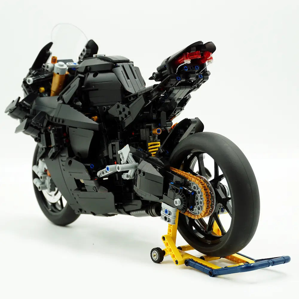 Ducati V4S Black Edition 2129pcs-Building Blocks set -Turbo Moc