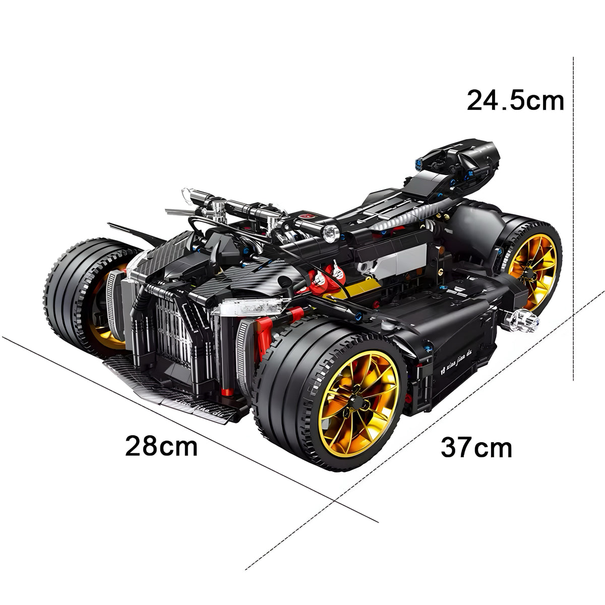 Lazareth Wazuma V8M 2051pcs - Building blocks kit - Turbo Moc