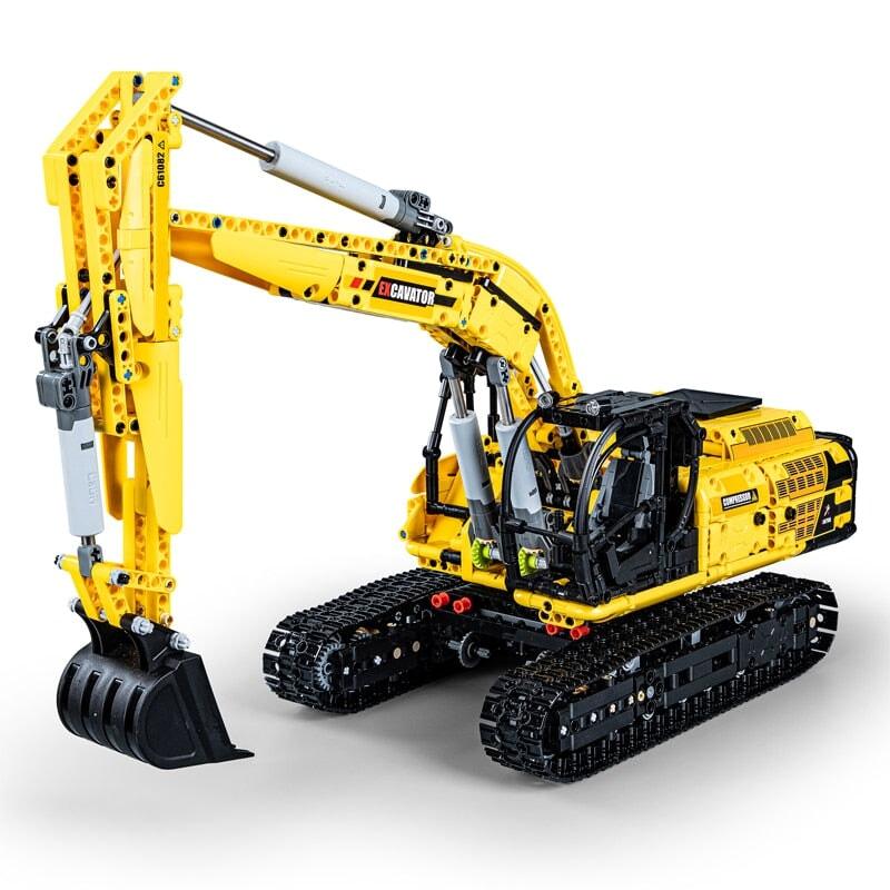 Excavator 1702pcs-Building Blocks set -Turbo Moc