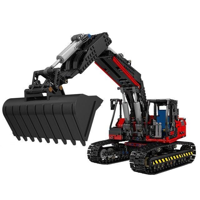 Excavator 1828pcs-Building Blocks set -Turbo Moc