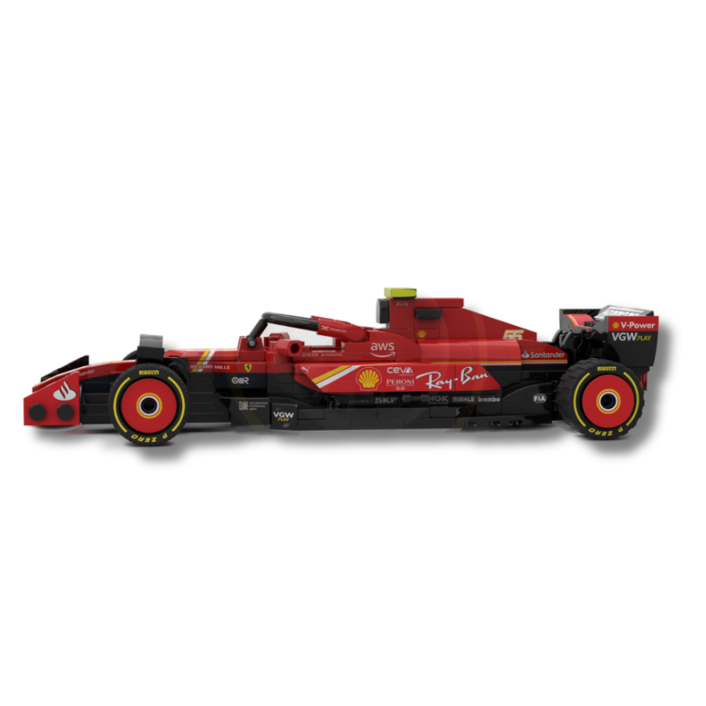 F1 Ferrari SF-24 2024 303pcs-Building Blocks set -Turbo Moc