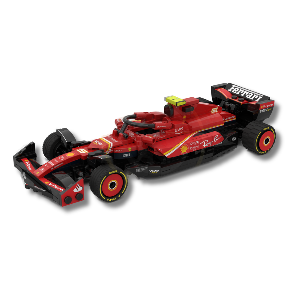 F1 Ferrari SF-24 2024 303pcs-Building Blocks set -Turbo Moc