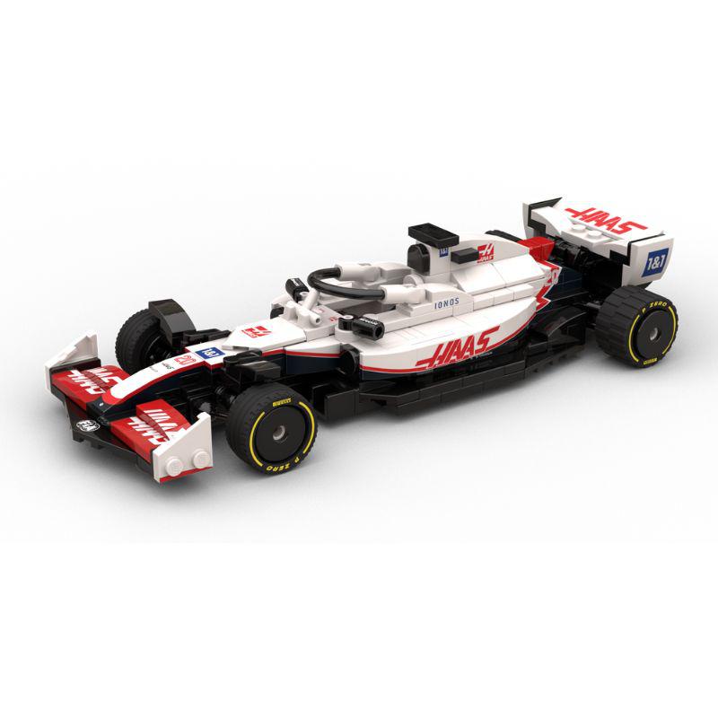 F1 VF-22 Haas Team | 311pcs-Building Blocks set -Turbo Moc