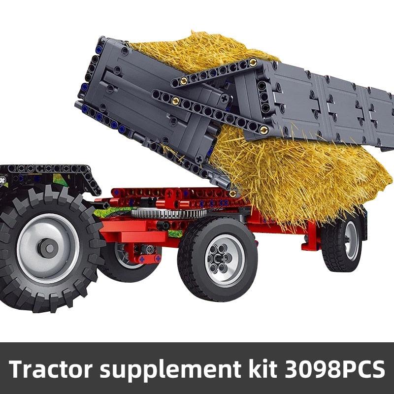 Fastrac 4000er Tractor 2596pcs-Building Blocks set -Turbo Moc