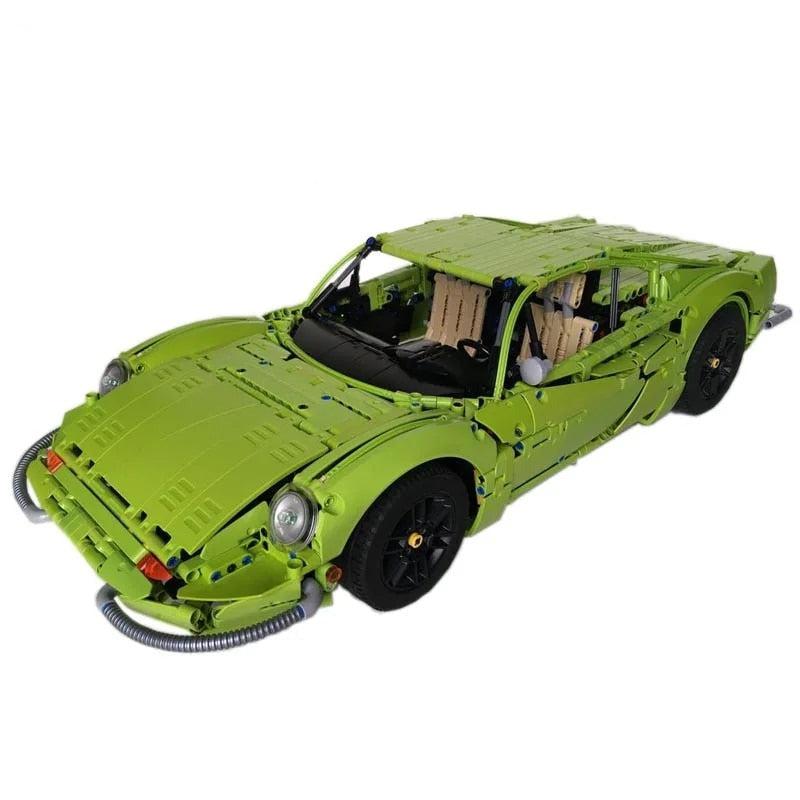 Ferrari 246 GTB Dino | 2507pcs-Building Blocks set -Turbo Moc