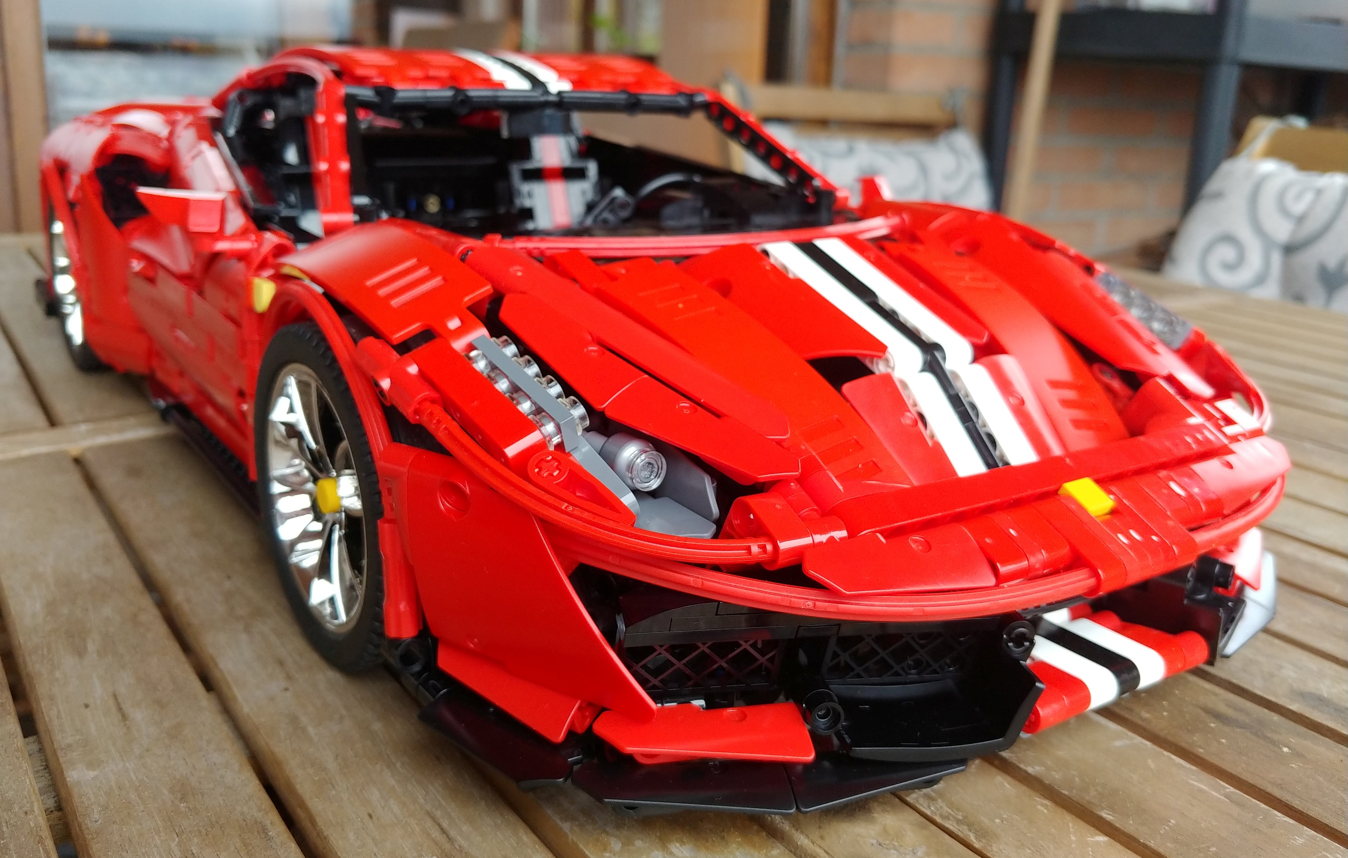 Ferrari 488 Pista | 3452pcs-Building Blocks set -Turbo Moc