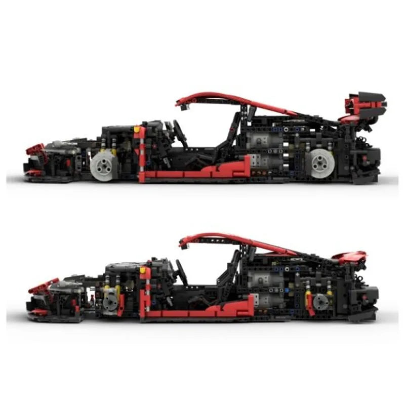 Ferrari 488 Pista | 3452pcs-Building Blocks set -Turbo Moc