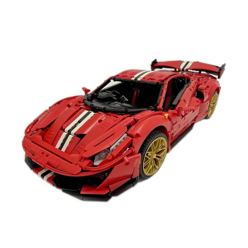 Ferrari 488 Pista | 3452pcs-Building Blocks set -Turbo Moc