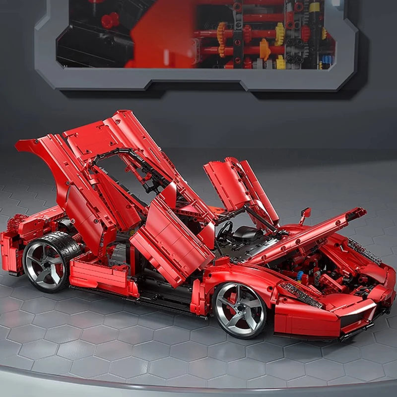 Ferrari Enzo 4301pcs-Building Blocks set -Turbo Moc