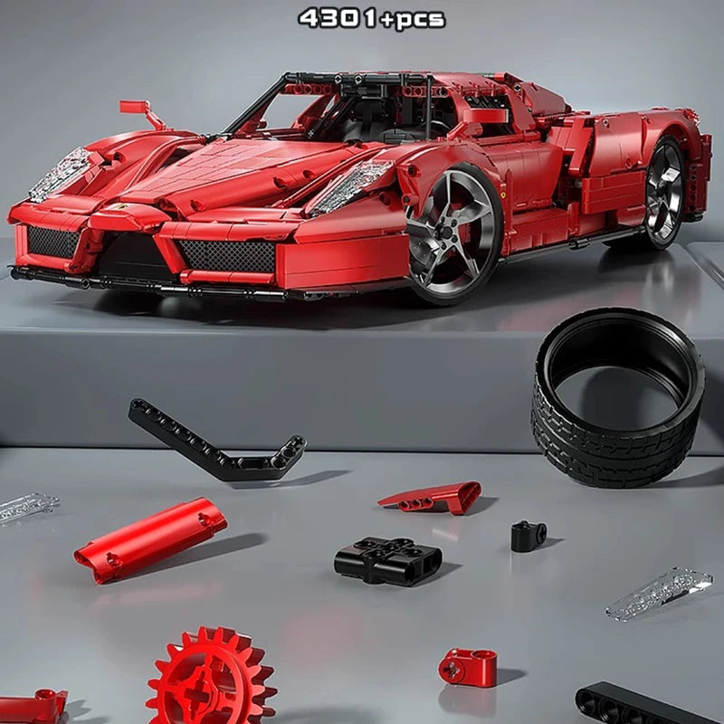 Ferrari Enzo 4301pcs-Building Blocks set -Turbo Moc