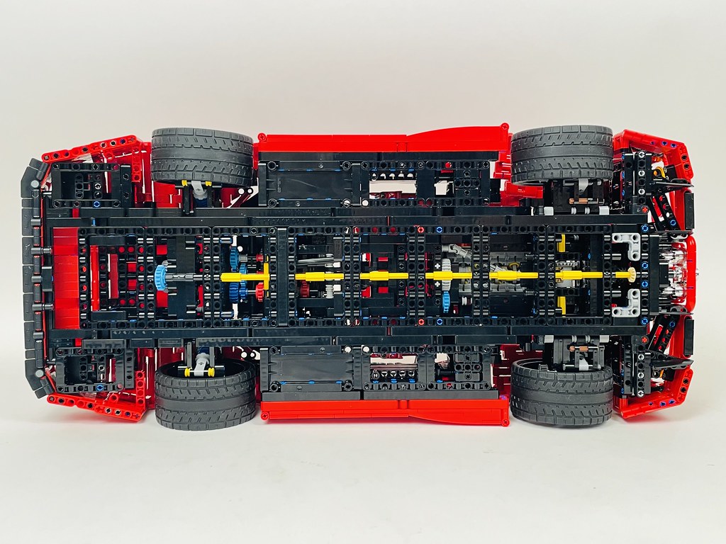 Ferrari F40 1:8 | 3766pcs-Building Blocks set -Turbo Moc