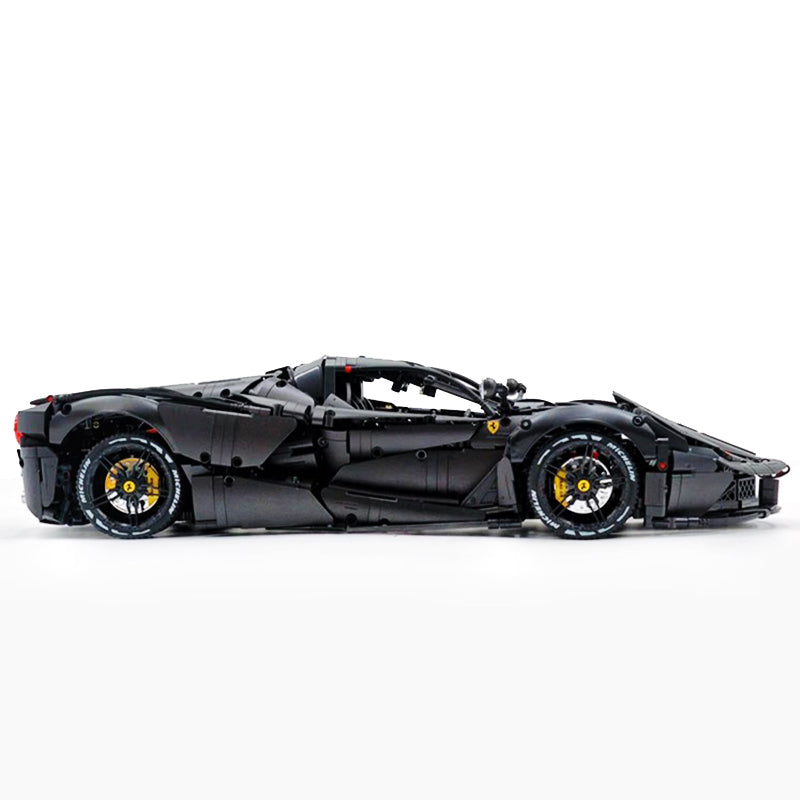 Ferrari Laferrari Black Edition 4738pcs-Building Blocks set -Turbo Moc