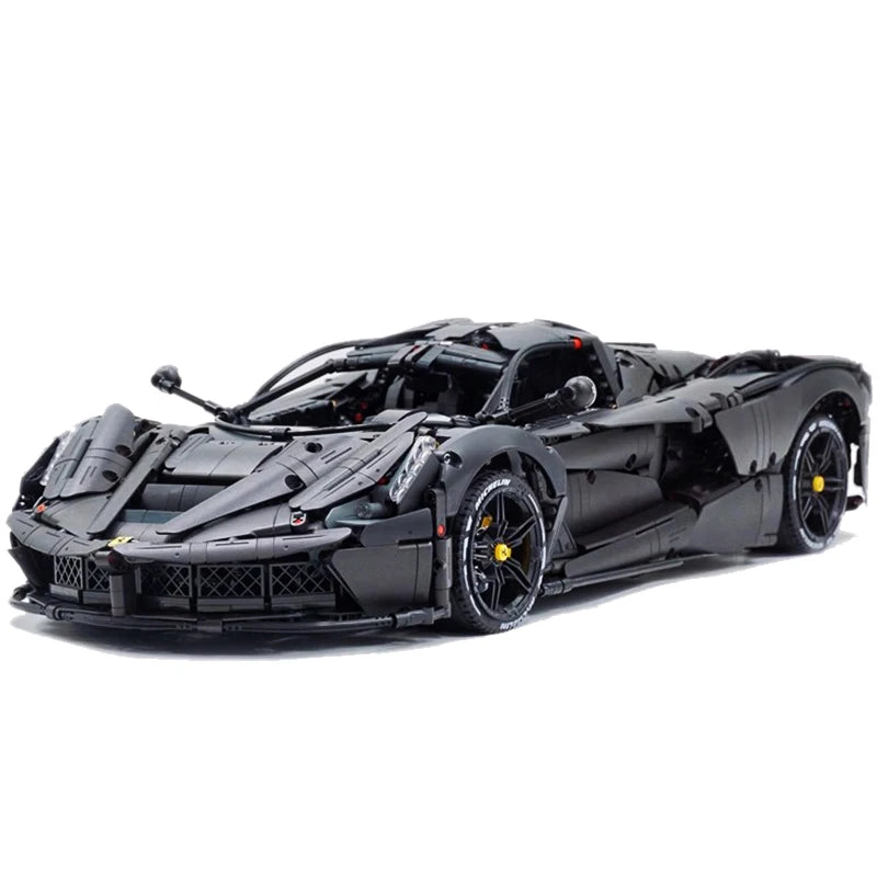 Ferrari Laferrari Black Edition 4738pcs-Building Blocks set -Turbo Moc