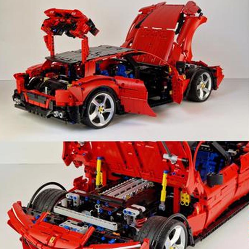 Ferrari Purosangue | 2676pcs-Building Blocks set -Turbo Moc