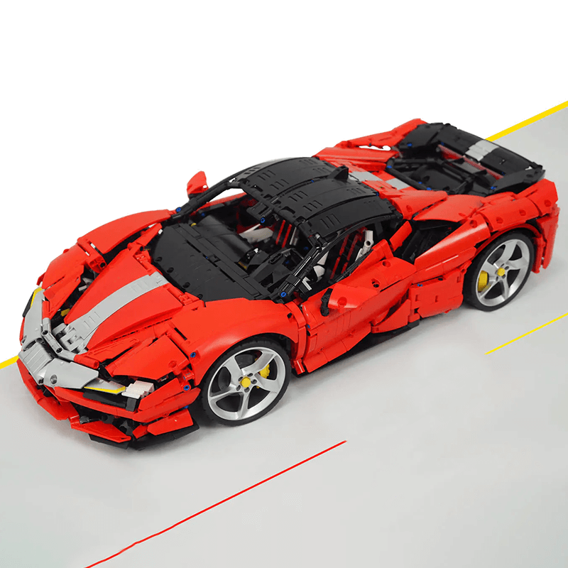 Ferrari SF90 Stradale 2021 4099pcs-Building Blocks set -Turbo Moc