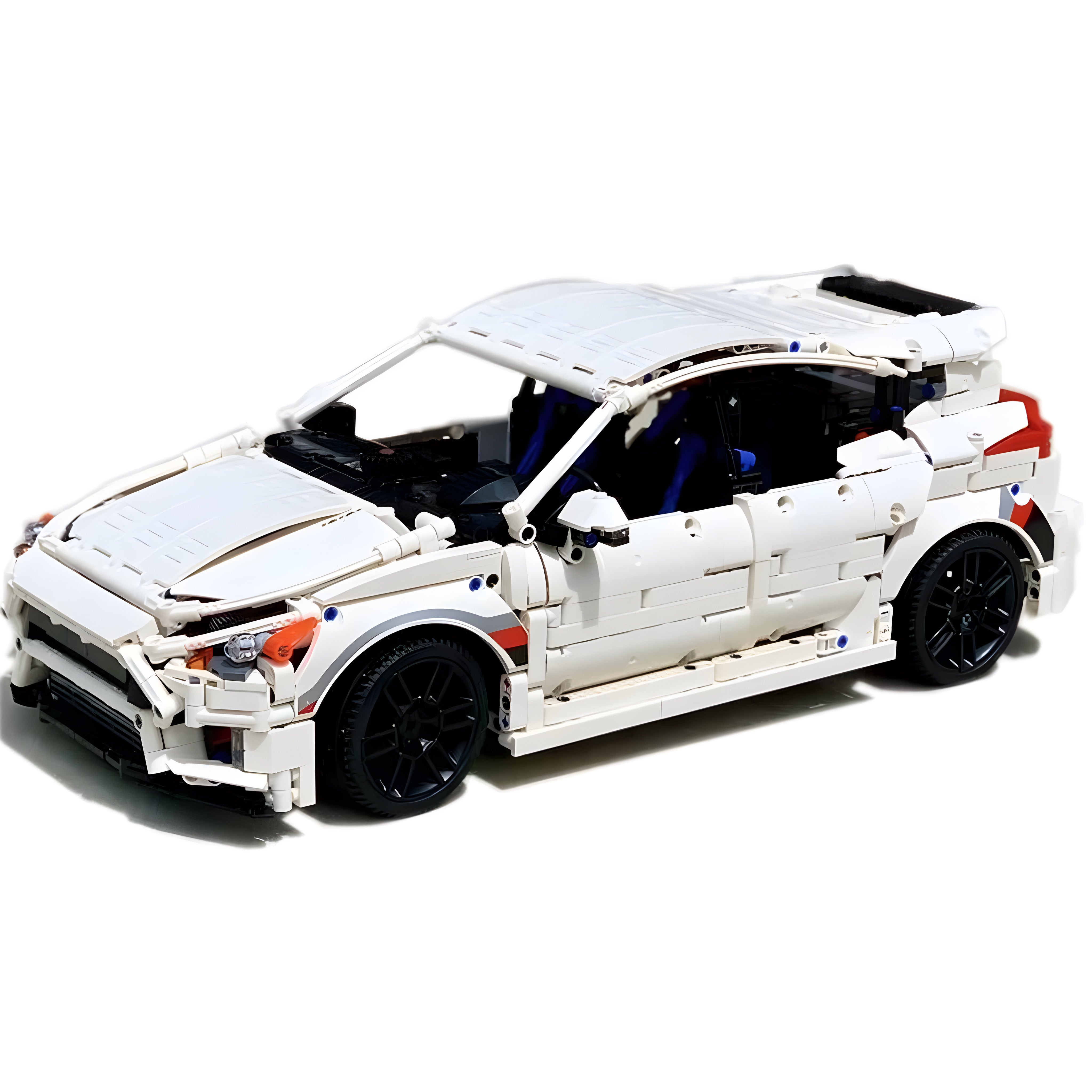 Ford Focus RS MKIII | 2990pcs-Building Blocks set -Turbo Moc