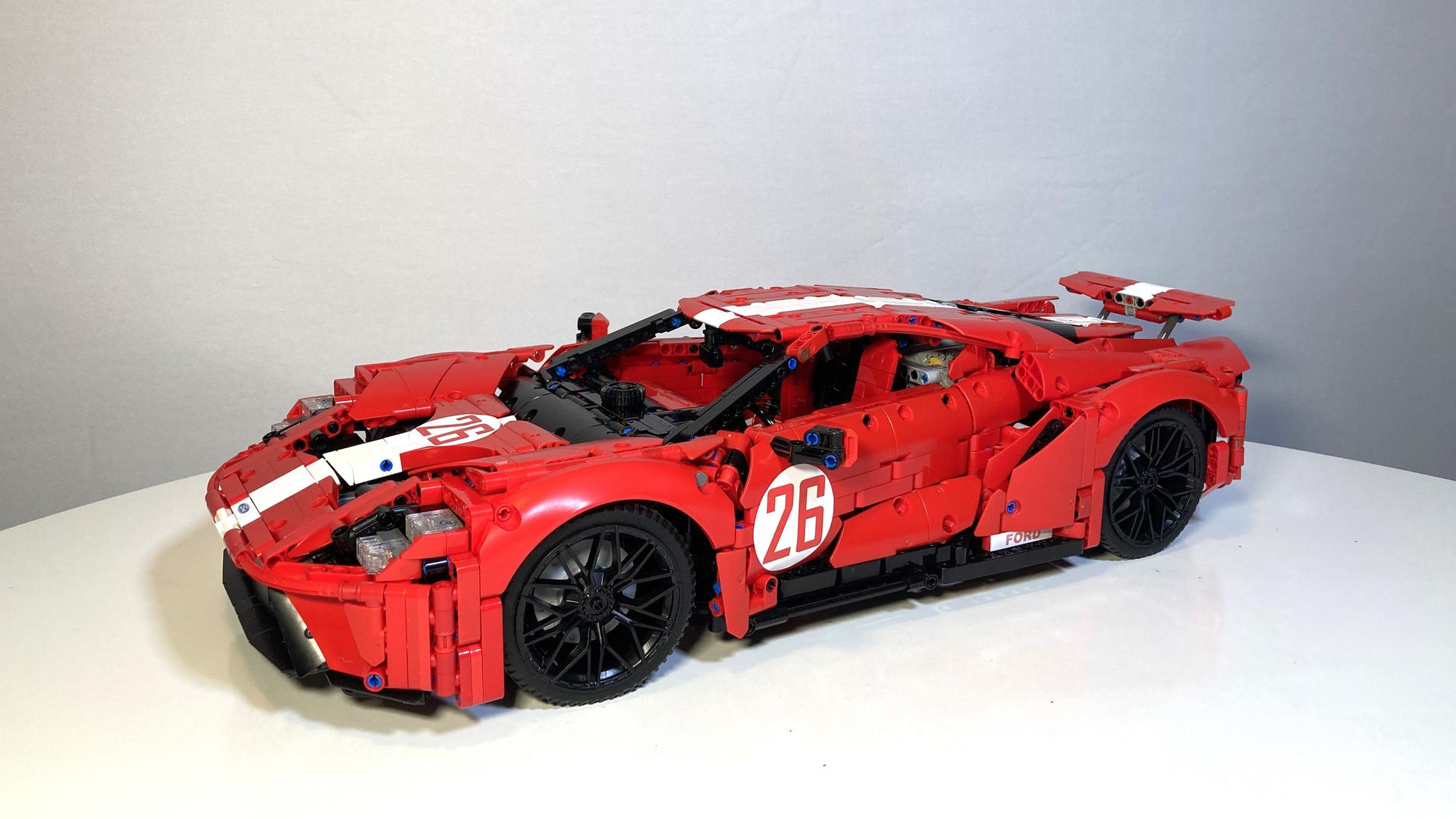 Ford GT40 2018 | 2723pcs-Building Blocks set -Turbo Moc