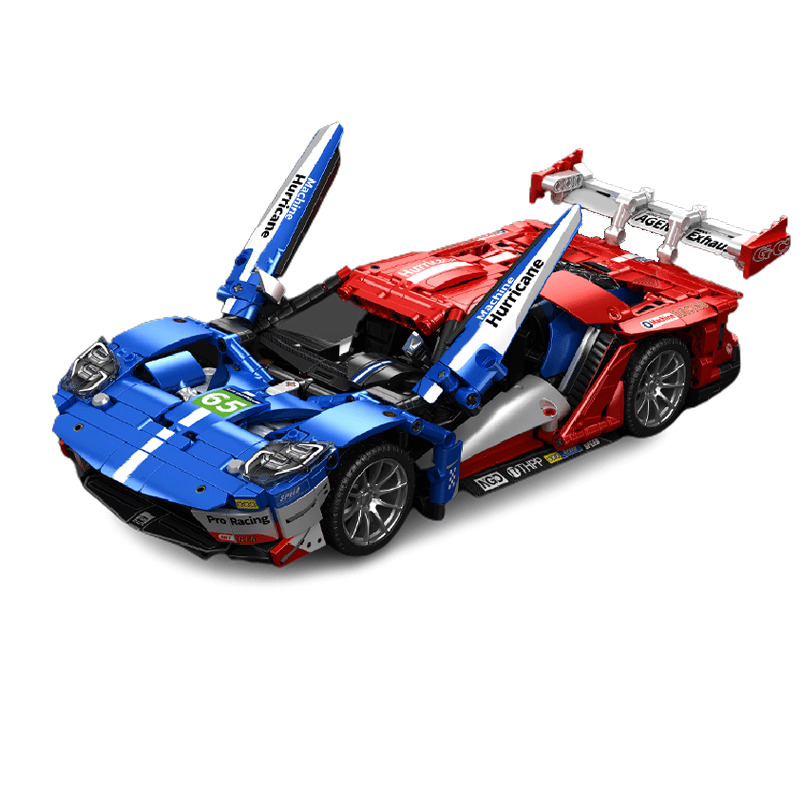 Ford GT40 Competition 1256PCS-Building Blocks set -Turbo Moc