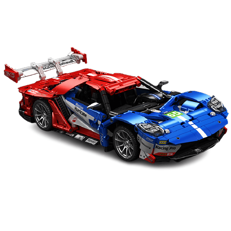 Ford GT40 Competition 1256PCS-Building Blocks set -Turbo Moc