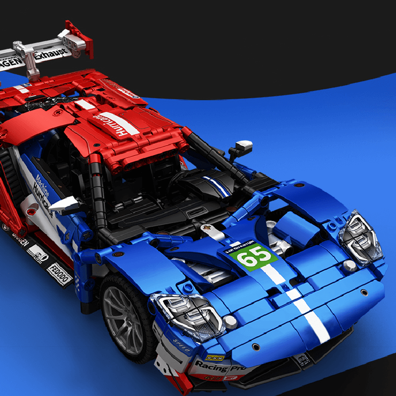 Ford GT40 Competition 1256PCS-Building Blocks set -Turbo Moc