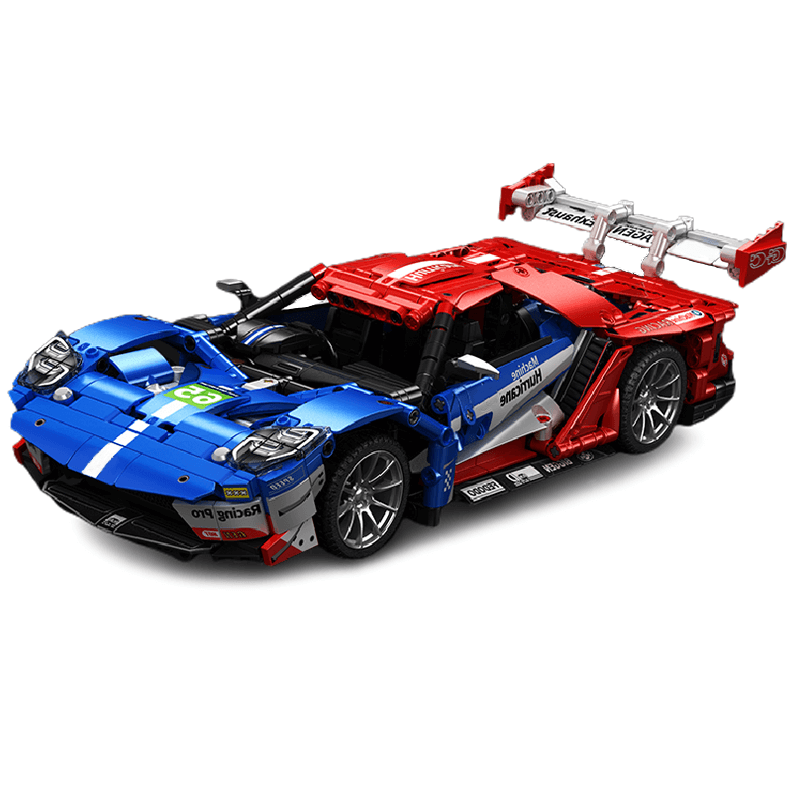 Ford GT40 Competition 1256PCS-Building Blocks set -Turbo Moc