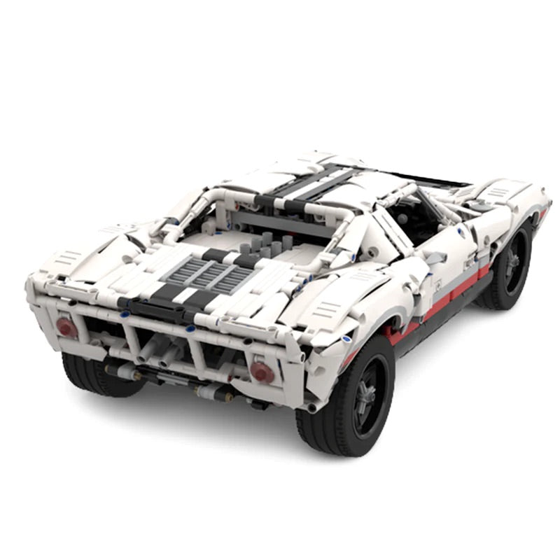 Ford GT40 Le Mans 1967 | 2258pcs-Building Blocks set -Turbo Moc