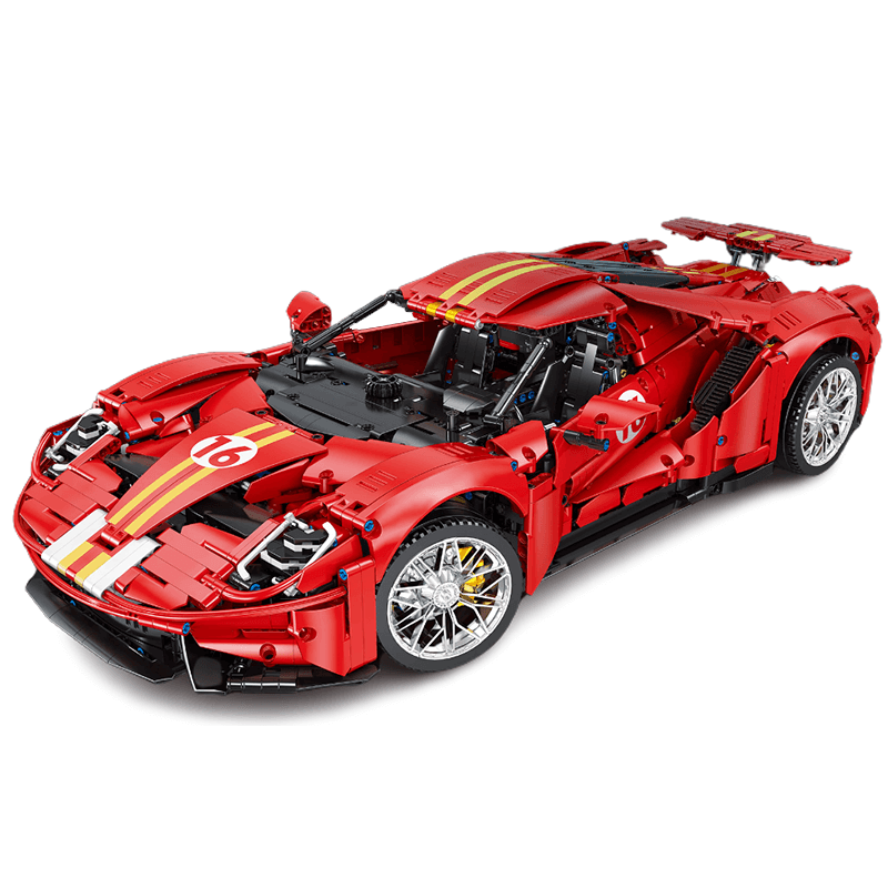 Ford GT40 V2 3055pcs-Building Blocks set -Turbo Moc