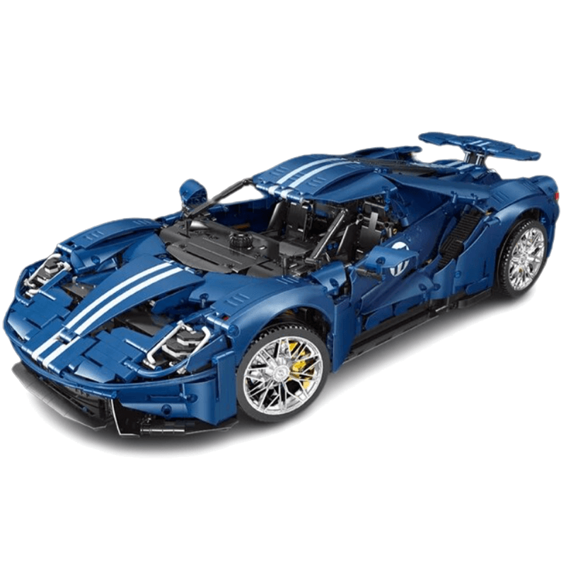 Ford GT40 V2 3055pcs-Building Blocks set -Turbo Moc