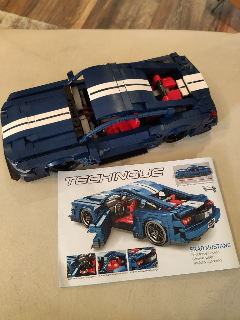 Ford Mustang 737pcs-Building Blocks set -Turbo Moc