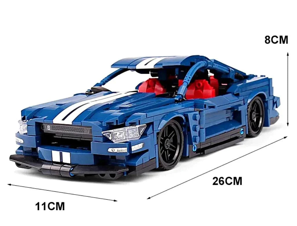 Ford Mustang 737pcs-Building Blocks set -Turbo Moc