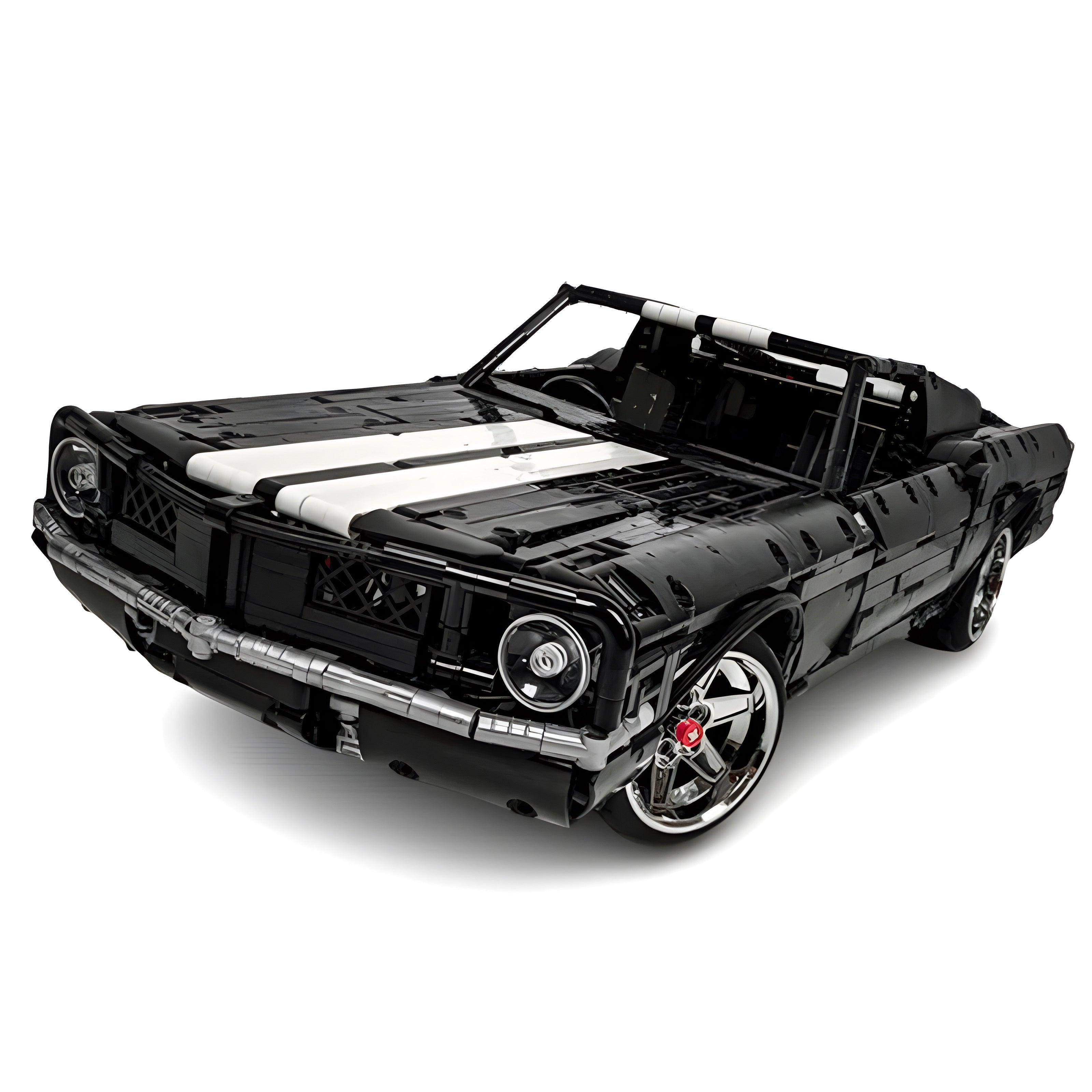 Muscle Car Model Kits - Authentic Lego-Compatible Building Blocks for Car  Enthusiasts