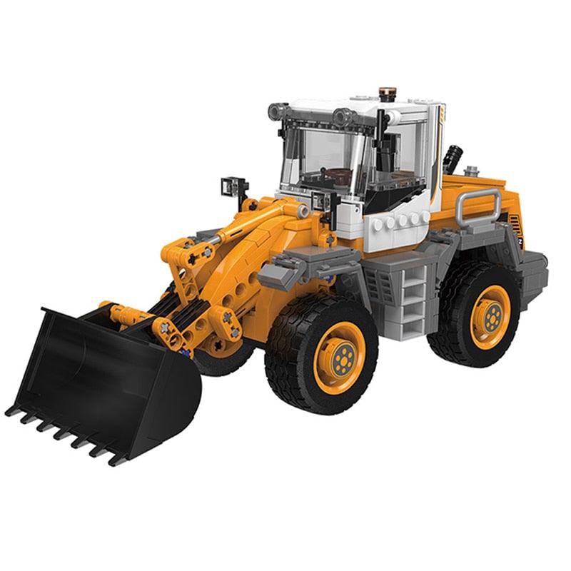 Forklift Loader Model - Building Blocks Set | Turbo Moc