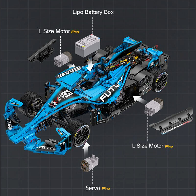 Formula E Gen 2 Electric 1666pcs