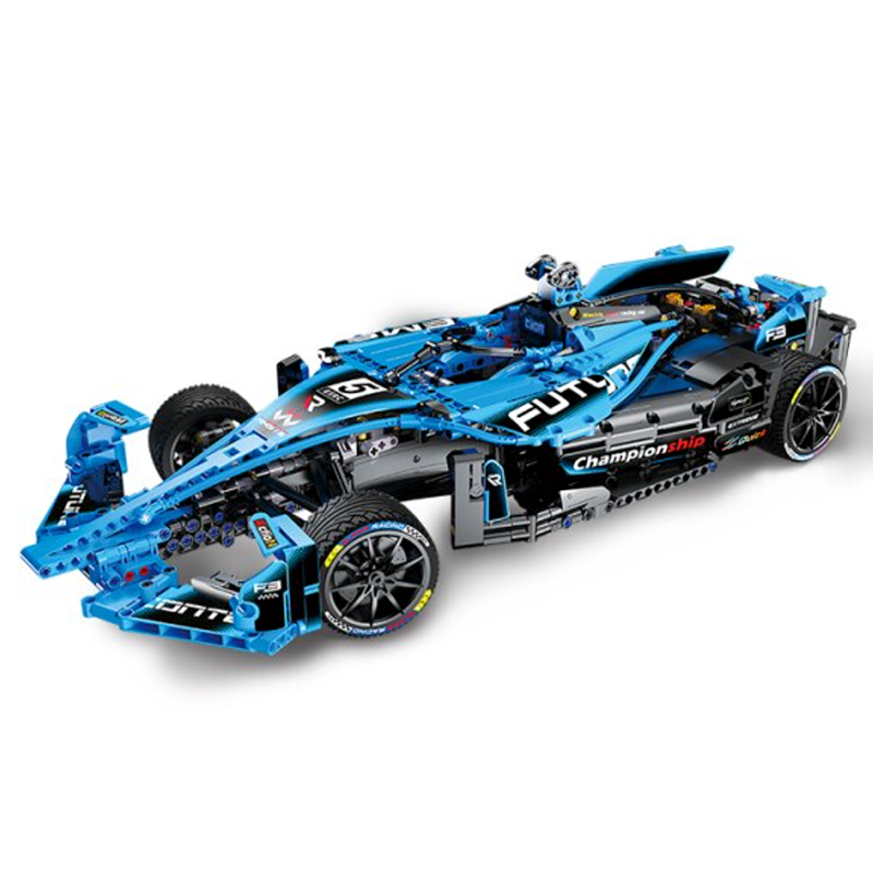 Formula E Gen 2 Electric 1666pcs-Building Blocks set -Turbo Moc