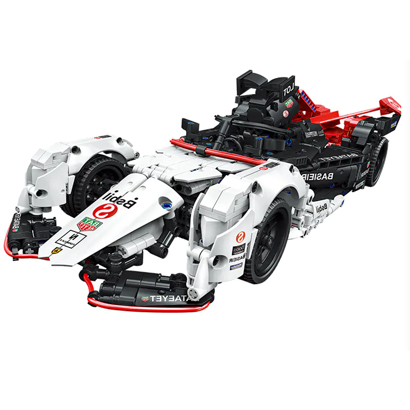 Formula E Gen 2 race Car 1625pcs-Building Blocks set -Turbo Moc