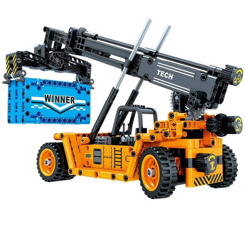 Front Crane Model 460pcs-Building Blocks set -Turbo Moc