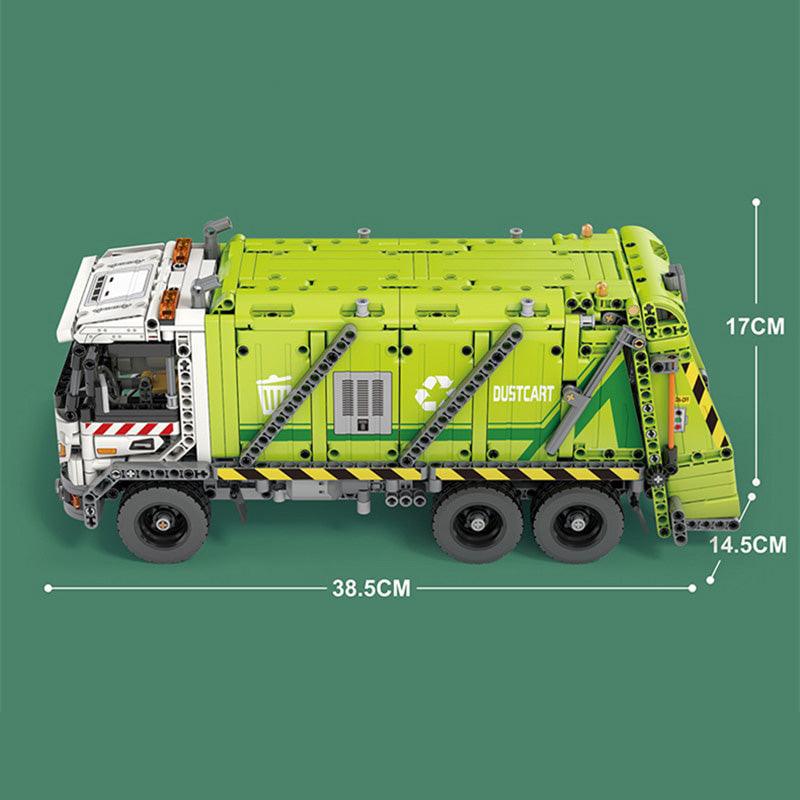 Garbage Truck 1468pcs-Building Blocks set -Turbo Moc