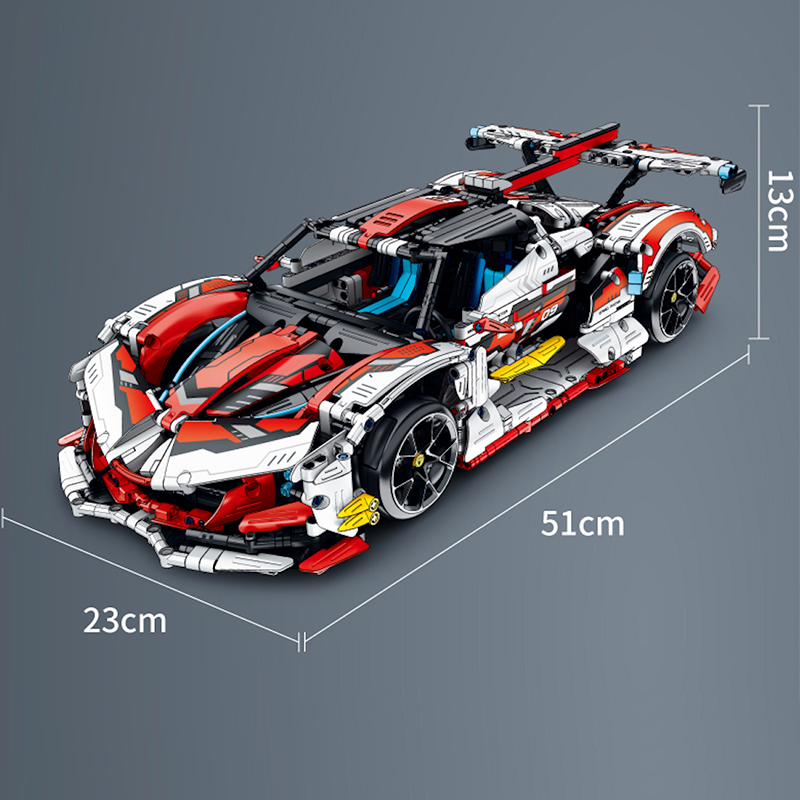 Gumpert Apollo IE Drift edition 2731pcs-Building Blocks set -Turbo Moc