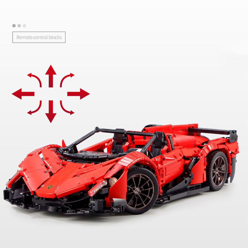 Lamborghini Veneno Roadster 2534pcs-Turbo Moc